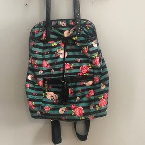 Betsey Johnson Skull Backpack